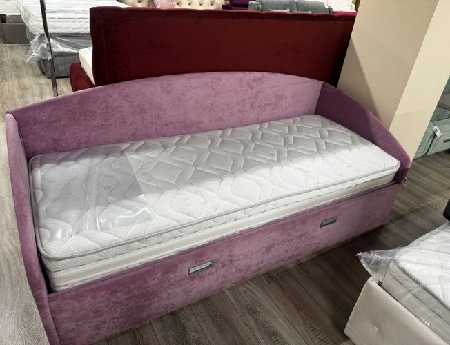 Односпальная кровать Bono в ткани