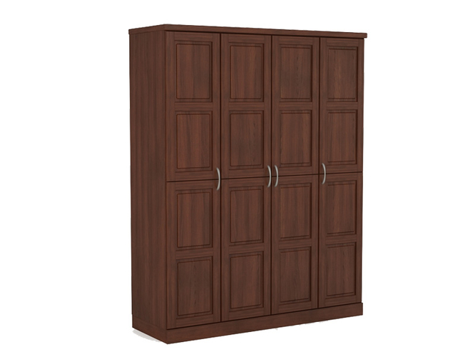 Шкаф распашной из массива 4-х створчатый Варна орех