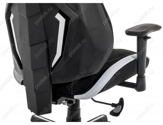 Игровое кресло Record белое/черное (Арт. 11483)