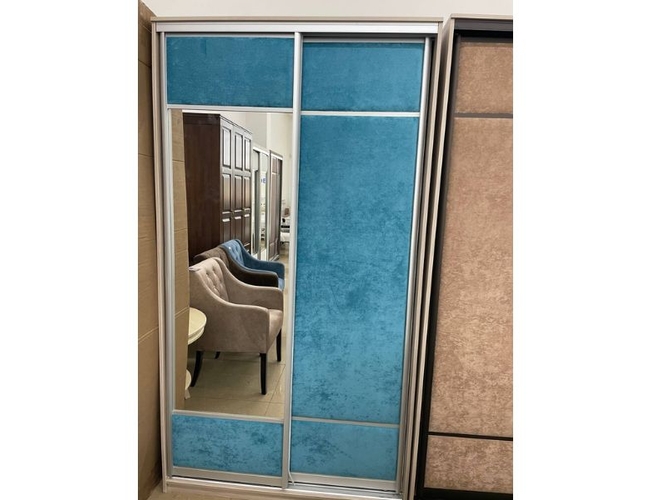 Шкаф-купе 2х дв Como/Veda 1 зеркало